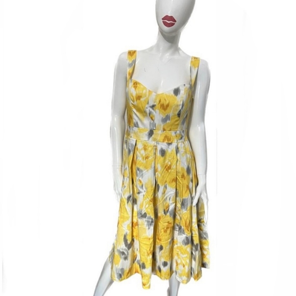 Eliza J Floral Watercolor Sundress - Picture 4 of 7